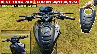 New Tank Tie For Pulsar N160🔥 | Looks & Protection | Best Accessories For N Series!