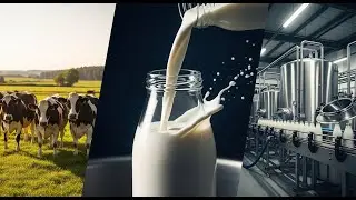 Dairy Farming to Milk Processing Plant Full Unseen Production Journey From Cow to Carton
