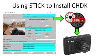 Использование STICK для установки CHDK