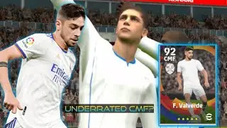 Review Featured Player CMF 92 Rating Federico Valverde eFootball 22 Mobile