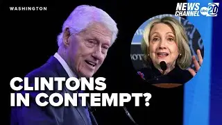 Clintons do not appear for Epstein testimony Comer threatens contempt