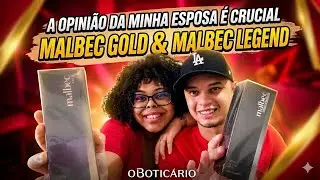 MINHA ESPOSA REAGINDO AO MALBEC BLACK LEGEND 👏 #perfumes #malbec 