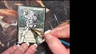 Part 1 of 4: Altering MTG Mutagenic Growth into Mikey from TMNT: Time Lapse