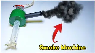 How To Make Smoke Machine At Home | Dc Motor Life Hacks 💡