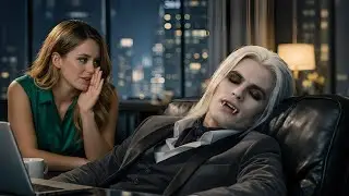 She Believed the CEO Slept — But the Vampire Overheard Everything