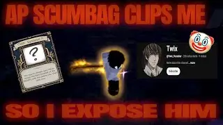 AP SCUMBAG CLIPS ME SO I EXPOSE HIM | Deepwoken