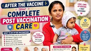 Post-Vaccine Care: What You NEED To Know