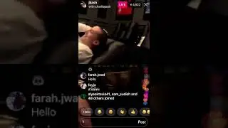 Charlie Puth via JKash Instagram Live Stream. July 6, 2019