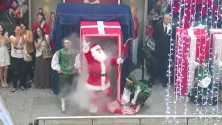 Chegada do Papai Noel no Miramar Shopping