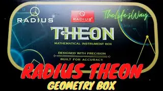 Radius Theon Mathematical Instrument Box (Geometry Box)