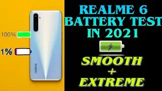 Realme 6 battery Test in 2021 | Heating Test | Realme 6 Smooth + Extreme
