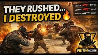THEY RUSHED&hellip; I DESTROYED 🔥 | CS2 Highlights
