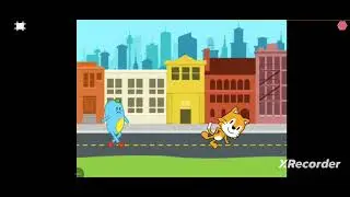 A small animation that I made in Scratch junior in 5 minutes and 10 seconds 