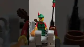 Building LEGO Bricklink Designer Program Series 3 Forest Stronghold bag 40