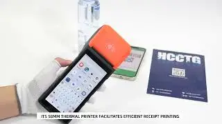 4G WIFI GMS Handheld POS Payment EDC NFC Card Reader Mobile Touch Screen Point of Sale with Printer