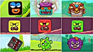 Ball Journey 6, Bossy Ball 4,Red ball 4, Plants Ball 5 - Fight All Bosses(fast Speed Gameplay)