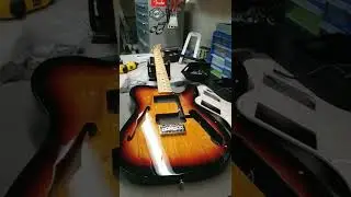 On the Workbench- Thinline Telecaster getting some Mods and Upgrades