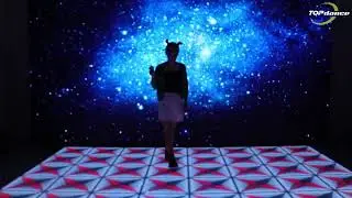 New Magic Star Magnetic White RGB Led Lighted dance floor tiles for sale