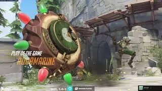 POTG! AQUAMARINE BEST ONE TRICK JUNKRAT ! GAMEPLAY OVERWATCH SEASON 28 TOP 500