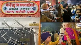 HIND KI CHADAR GURU TEG BAHADUR JI 350 SAAL MAHAN SHAHIDI PURAB NAGAR KIRATAN IN DELHI🙏🏻#viral 