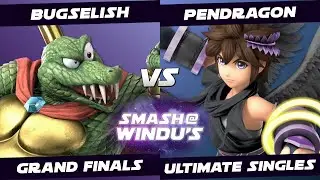 Smash @ Windu's 223 - Bugselish (King K. Rool) vs Pendragon (Pit) - Grand Finals SSBU