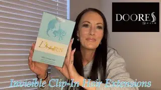 DOORES Seamless Clip-Ins Extensions Review & Wear Test&hellip;AMAZING!! #hairextensions. DISCOUNT CODE👇🏼