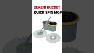 Zureni Bucket Quick Spin Mop | Best Spin Mops under 1000 In India 2026