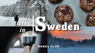 Cold & Snowy Week (and I&rsquo;m Loving It) ❄️☃️| Living in Sweden