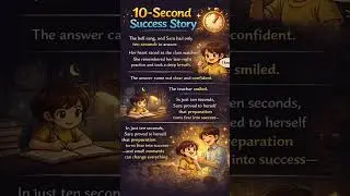English short story I &ldquo;10 Seconds Changed Everything 😮 | Motivational Success Story&rdquo;