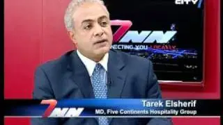 Linda Behringer interviews Tarek Elsherif on City7TV, 7NN - 09/02/2011