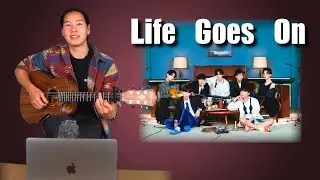 Life Goes On - BTS (방탄소년단) EASY Guitar Tutorial (CHORDS + STRUMMING) Guitartime