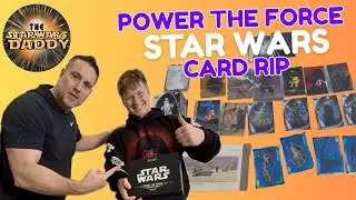 Распаковка второй коробки CardFun Power The Force! ⭐ Специальный гость проведет распаковку! #star...