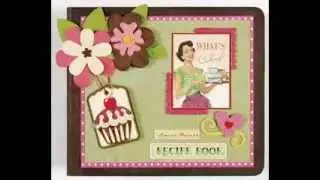 DIY Recipe scrapbook projects ideas