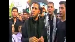 الشاعر ازهر الناصري وعدد من الشعراء في مرقد السيد الشهيد2014