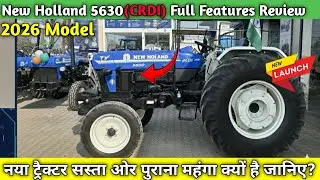 Is the company looting you in the name of CRDI🤔? New Holland 5630 TX Plus CRDI // New Holland 563...