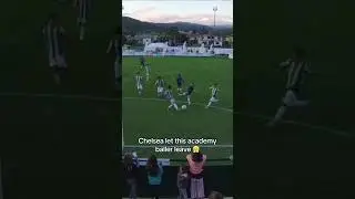 Chelsea let this academy baller go 😳 #football #chelseafc #academyfootball