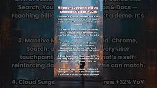 5 Reasons Google Is Still the Smartest AI Stock in 2025 #investing #stockmarket #stocks #google