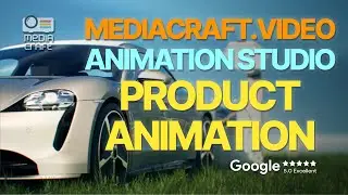 MediaCraft: ELECTRIC CAR - Product Animation Demo