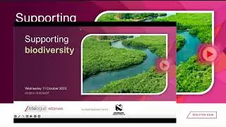 Trialogue webinar: Supporting biodiversity