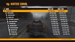 FlatOut 4: Total Insanity Water Canal Career Derby Race PS4/PS5