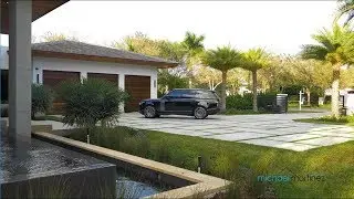 Brand New Tropical Modern Estate | 8870 SW 63 Ct, Pinecrest | One Sotheby's | Michael Martinez