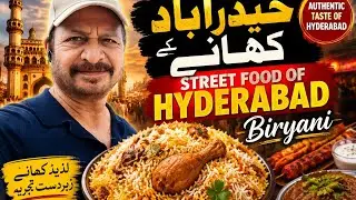 Hyderabad street food Biryani