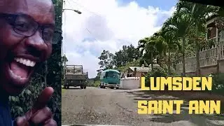 Travelling from Bamboo to Lumsden in Saint Ann Jamaica.
