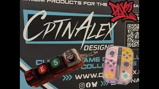 Cptn Alex Designs PAX East Booth Tour: Custom Controllers & Fidget-Toy LED Fortnite Keyboard!