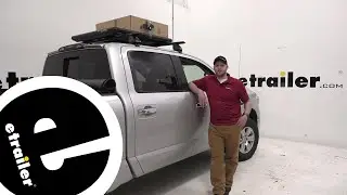 etrailer | DIY 2017 Nissan Titan Installation for the Inno Roof Deck Platform Rack for Crossbars