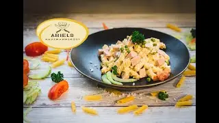 Nudelsalat für mich, dieses Rezept ist von Mama und Oma, Hausmannskost,