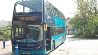 Beast: Arriva North East 7512 (NK57GXE) Dennis Trident 2/Enviro 400
