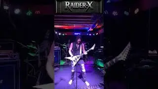 Raider-X Live! Guitar and Vocals Megadeth Metallica Ozzy Pantera Live Guitar Live Music Live Metal 🤘