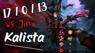 Kalista ADC vs Jinx - Challenger Replay KR