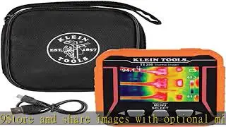 Klein Tools TI250 Rechargeable Thermal Imaging Camera, Camera Displays Over 10,000 Pixels with 3 Co